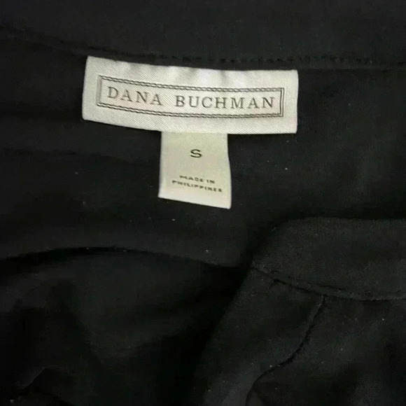 DANA BUCHMAN - black tunic, size small - Picture 2 of 4